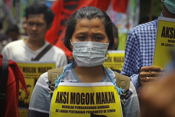 Lagi, Tolak Bandara Kulonprogo Warga Demo di Malioboro