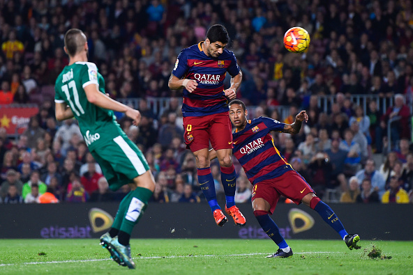 Trigol Suarez Bawa Barcelona Bungkam Eibar