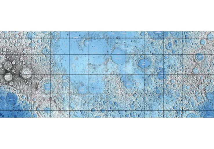 Berkat Peta Baru, Orang Awam Lebih Mudah Pelajari Bulan