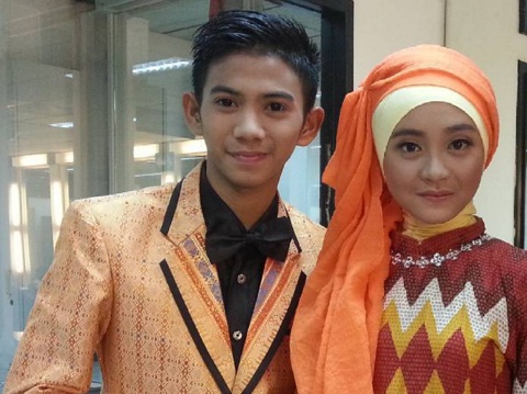Ega Kuningan dan Rizki D’Academy Tampil Kompak