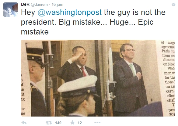 Washington Post Janji akan Koreksi Kesalahan Menhan sebagai Presiden Jokowi