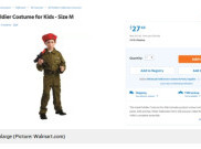 Seragam Tentara Israel Dijual untuk Kostum Halloween