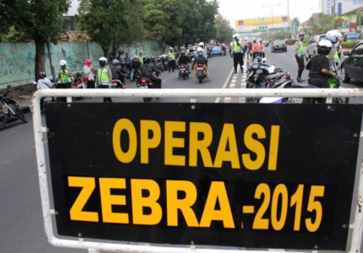 100 Ribu Pelanggaran Lalu Lintas dalam Operasi Zebra 2015