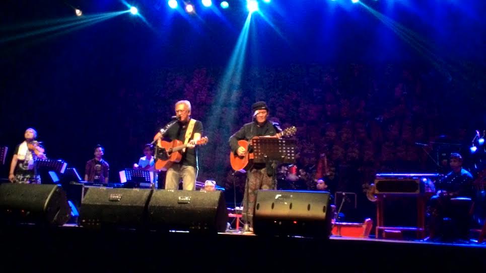 Iwan Fals Meriahkan Konser 'Nyanyian Bangsa'