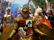 Tolak Radikalisme, BNPT Gelar Pawai Budaya di Yogyakarta