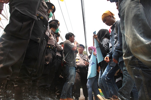 17 Ribu Personel TNI-Polri Amankan Demo di Istana, Jumat ini
