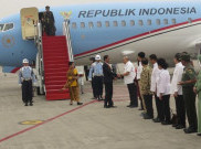 Pantau Kabut Asap, Jokowi Berkantor di Kabupaten OKI