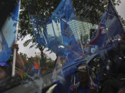 Demo Buruh Tolak PP tentang Pengupahan