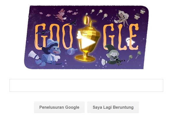 Google Doodle Peringati Halloween