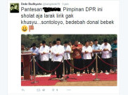 Lirak-lirik saat Salat Istisqa, Setya Novanto Dibully Netizen