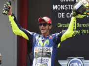 Video Mengharukan Rossi Jadi Juara Tanpa 'Mahkota'