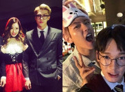 Tampil Mesra di Pesta Halloween, Tiffany dan Baekhyun EXO Tarik Perhatian Netizen