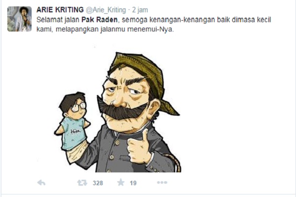 Duka Cita Para Komika dan Selebritis untuk Pak Raden