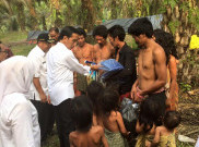 Presiden Jokowi Kunjungi Suku Anak Dalam