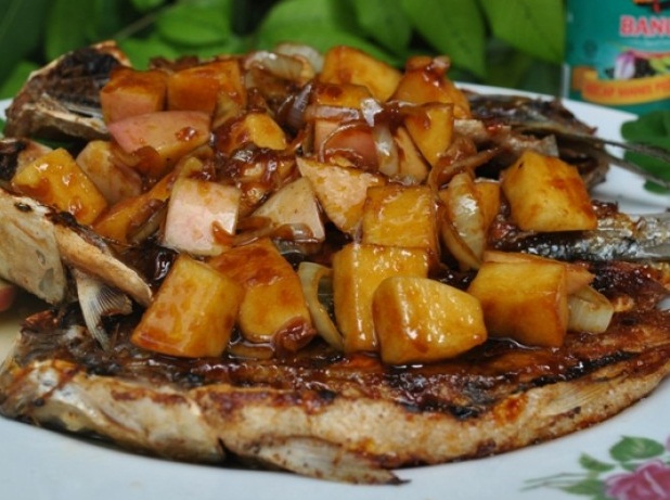 Resep Ikan Bandeng Bakar Saus Apel Pedas Manis