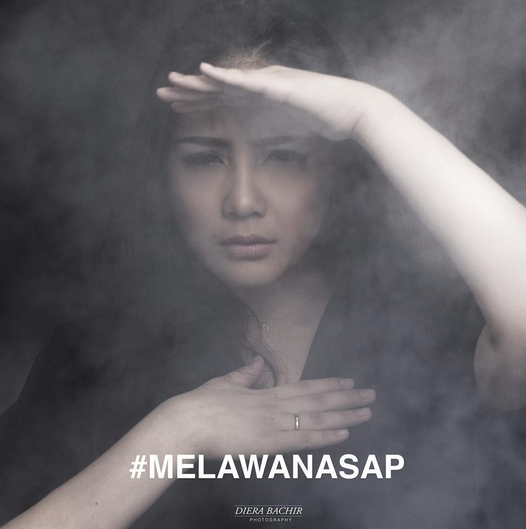 Selebritis Indonesia Lakukan Gerakan #MELAWANASAP