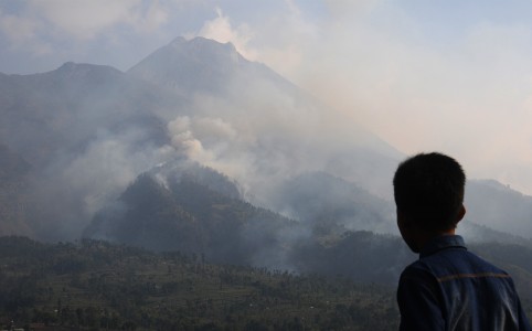 Kebakaran Gunung Merapi