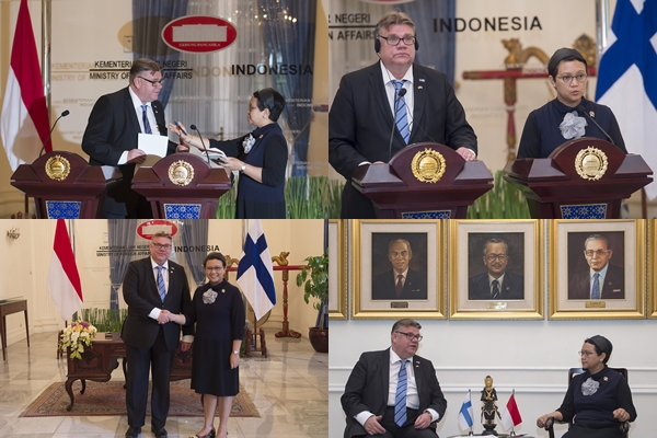 Pertemuan Bilateral Indonesia-Finlandia