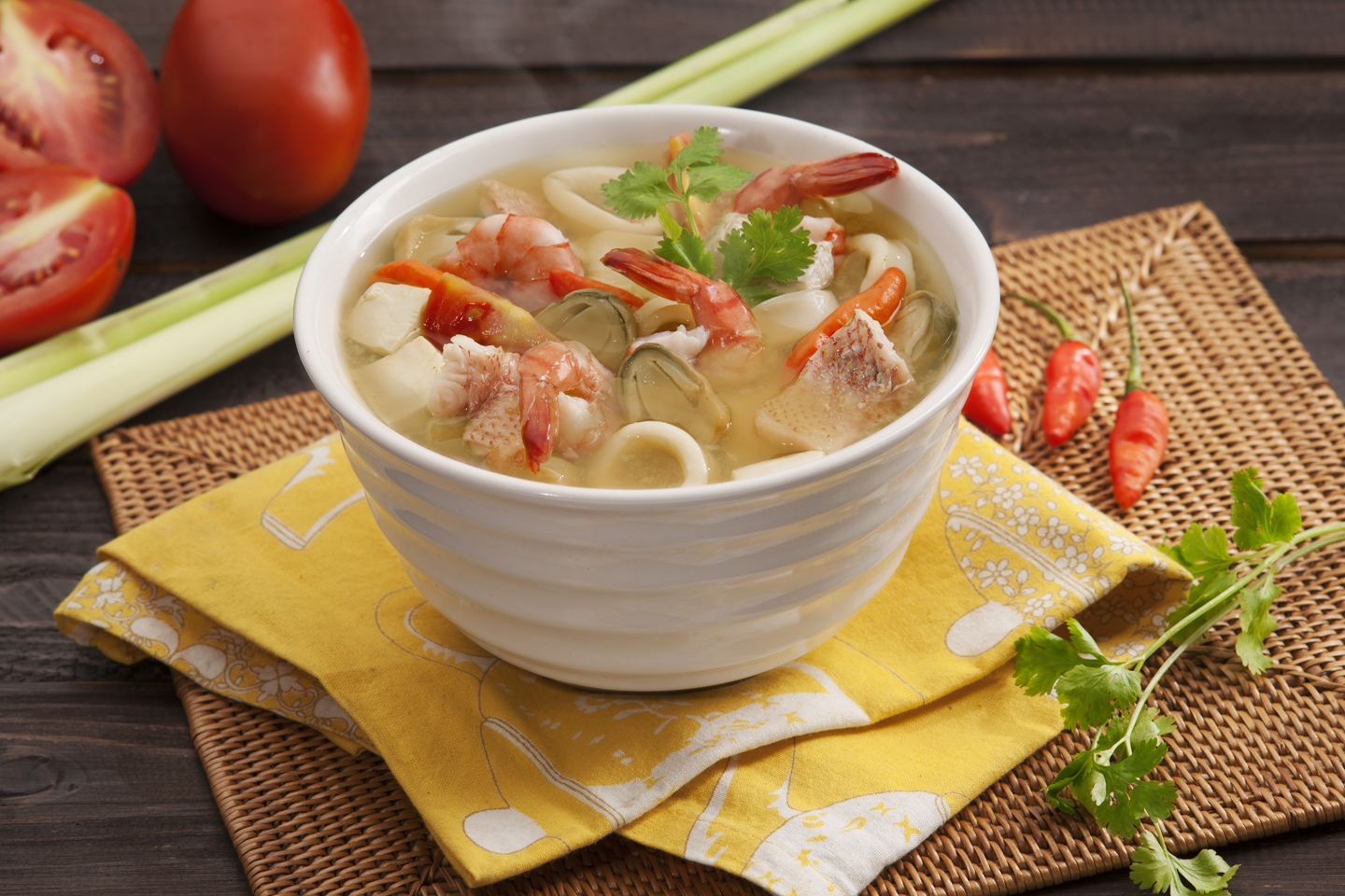 Resep Kreasi Sayur Asem Seafood Pedas