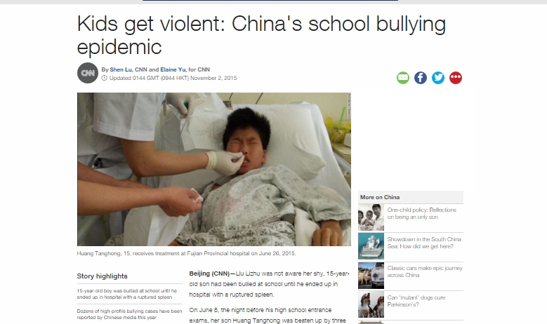 Dibully Teman Sekolah, Limpa Bocah ini Pecah