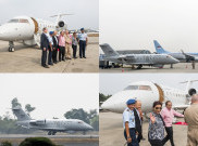 Menteri Susi dan Rizal Ramli Uji Coba Pesawat Boeing MSA N614BA 