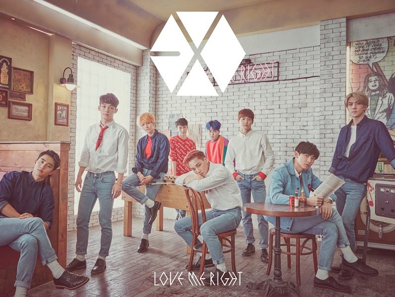 Lagu EXO “Love Me Right” Versi Jepang Rajai Chart Musik Oricon