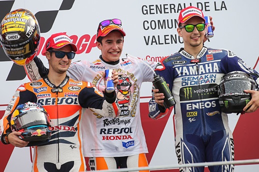 GP Valencia 2015: Final Tersengit dalam Sejarah MotoGP