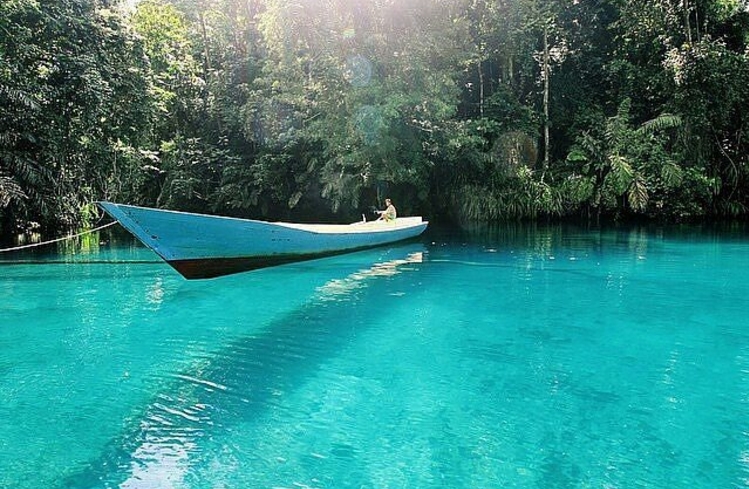 Labuan Cermin, Keindahan Danau Dua Rasa di Kalimantan Timur