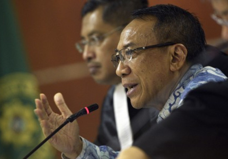 Suasana Sidang Terdakwa Korupsi dan Pemerasan Jero Wacik