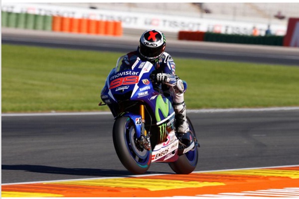 Jorge Lorenzo Kunci Pole Position, Rossi Terjatuh pada Kualifikasi GP Valencia