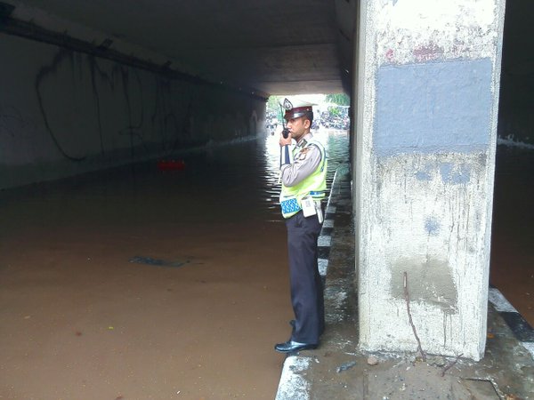 Diguyur Hujan Lebat, Beberapa Kawasan Jakarta Banjir