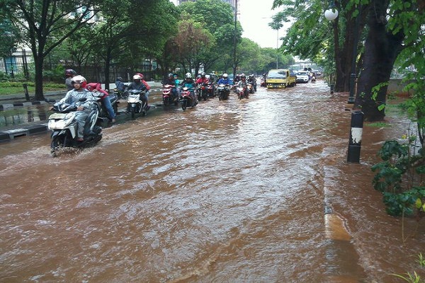 Hujan Deras di Jakarta, 39 RW Terendam Banjir
