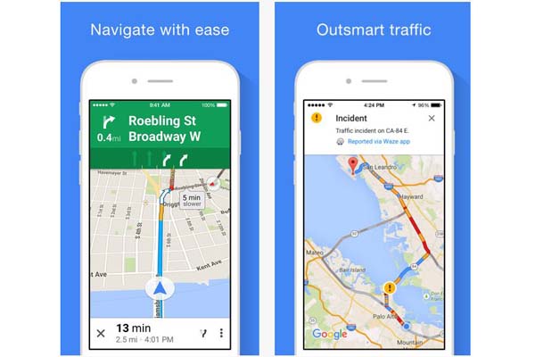 Google Maps untuk iOS Punya Peringatan Macet