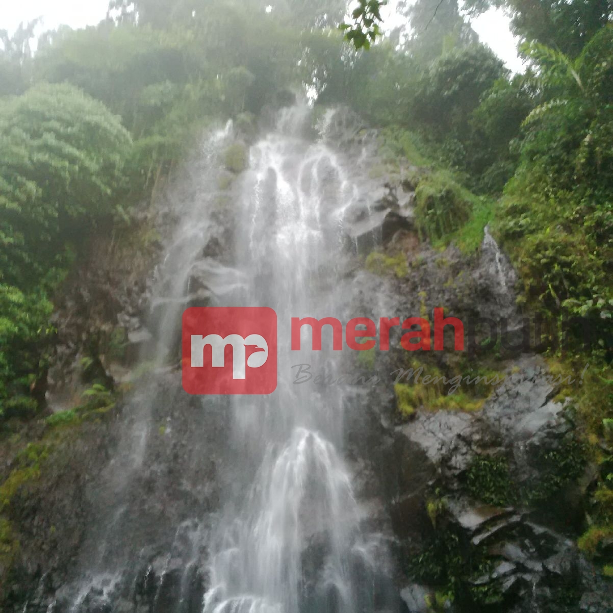 Curug Cigamea Tidak Mengenal Musim Kemarau