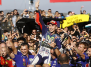 Galeri Selebrasi Kemenangan Jorge Lorenzo