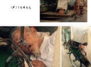 Miris, Sosok Tua Renta Tidur di Becaknya Buat Air Mata Menetes