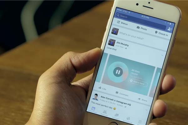 Facebook Luncurkan Fitur Berbagi Musik