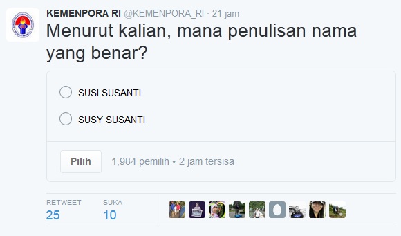 Kemenpora Bikin Kuis di Hari Pahlawan, Ini Jawabannya