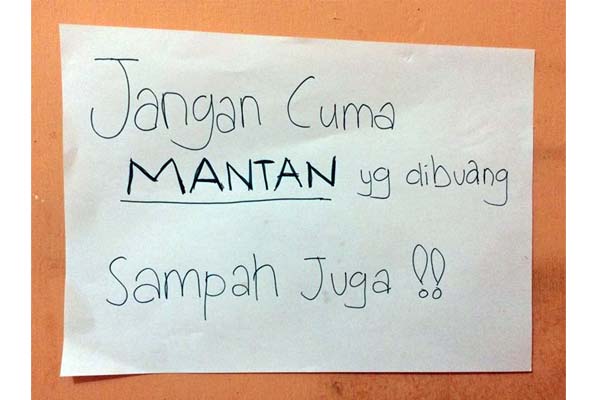 Ngakak, Peringatan Kocak ala Kos-kosan (Bagian 2)