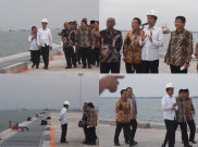 Jokowi Tinjau Pelabuhan JIIPE Gresik