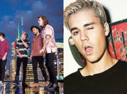 Rilis Album Bareng, Justin Bieber dan One Direction Bersaing Sengit