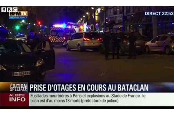 Paris Diguncang Bom dan Drama Penyanderaan