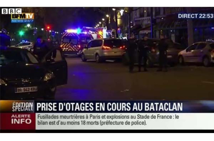 Paris Diguncang Bom dan Drama Penyanderaan