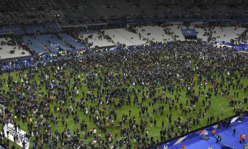 Video Suara Bom Paris Guncang Laga Perancis vs Jerman