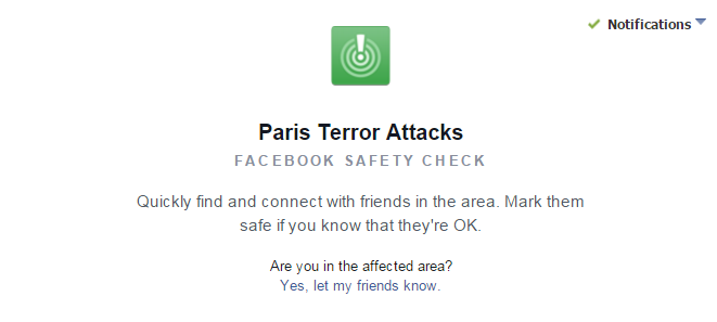 Facebook Buat Fitur Identifikasi Korban Tragedi Paris