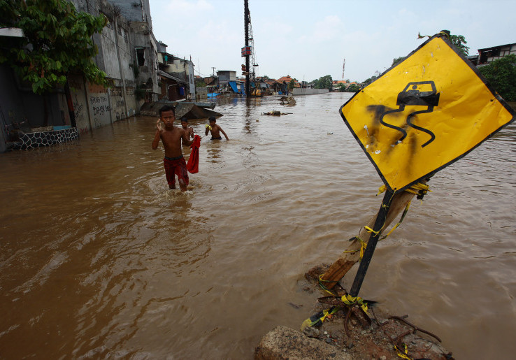 Jakarta Sudah Pasrah Diterjang Banjir
