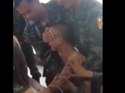 Video Kocak Pria Sangar Bertato Nangis Saat Disuntik