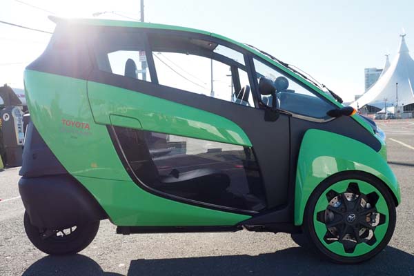 i-Road, Mobil Elektrik Roda 3 dari Toyota