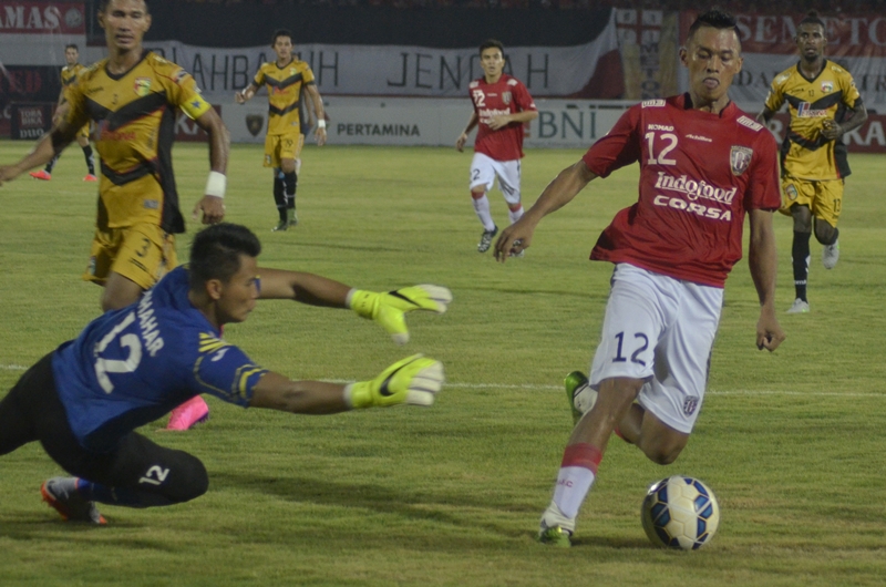 Bali United Keok di Tangan Mitra Kukar
