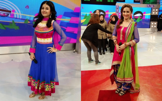 Paridhi Sharma dan Lavina Tandon Penuhi Nazar Fans